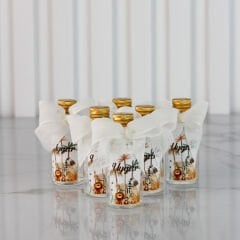 Safari Temalı Çikolata, Üçlü Çerçeve Seti, Mini Cam Kolonya, Kartlı Açacaklı Magnet