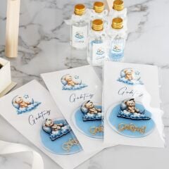 Ayıcık Temalı Çikolata, Kapı Süsü, Magnet ve Mini Cam Kolonya