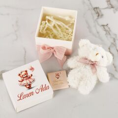 Ayıcık Temalı Çikolata ve Kutulu Ayıcık Seti