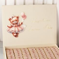 Ayıcık Temalı Çikolata ve Kutulu Ayıcık Seti