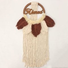 Makrome Erkek Bebek Kapı Süsü