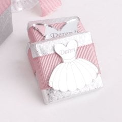 Balerin Temalı Standlı Kutuda Kız Bebek Çikolatası