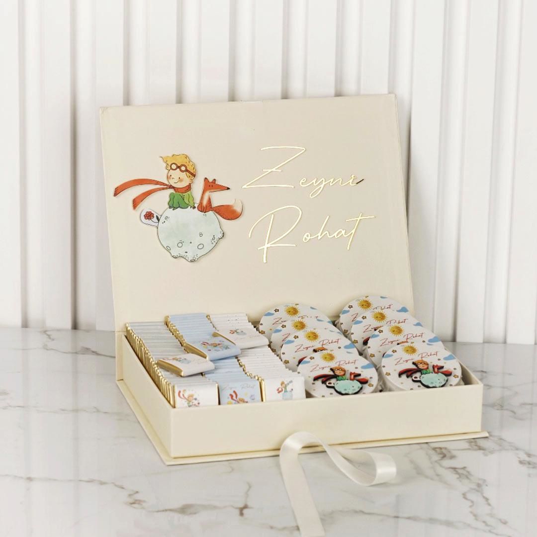 Küçük Prens Temalı Çikolata ve Magnet