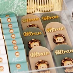 Aslan Temalı Çikolata ve Hediyelik Set