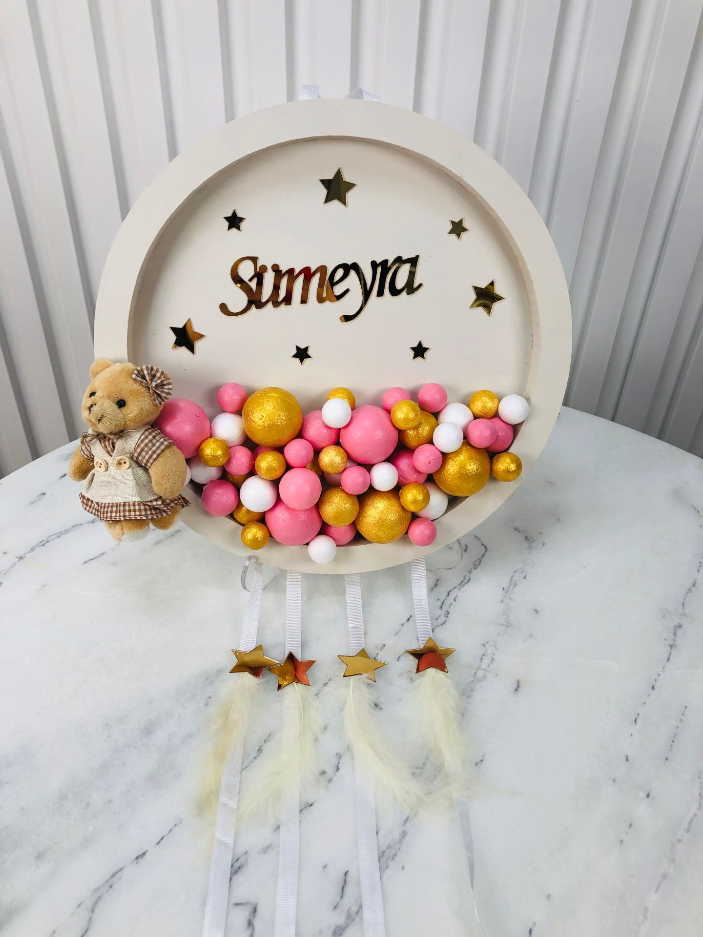 Balon Temalı Çikolata ve Kapı Süsü