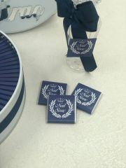 Ayıcık Temalı Baskılı Metal Kutuda Erkek Bebek Çikolatası