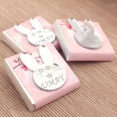 Fil Temalı Standlı Kutuda Kız Bebek Çikolatası