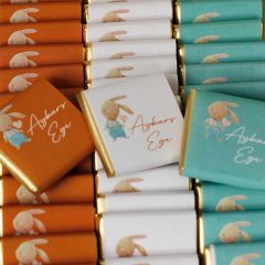 Tavşan Temalı Çikolata ve Hediyelik Magnet Seti