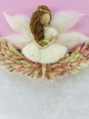 Peri Temalı Kız Bebek Kapı Süsü