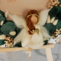 Peri Temalı Kız Bebek Kapı Süsü