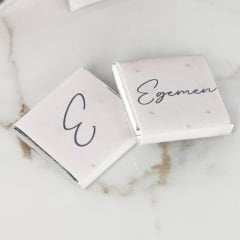 Ayıcık Temalı Erkek Bebek Çikolata Küpleri