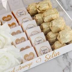 Pleksi Kutuda Hediyelik Çikolata