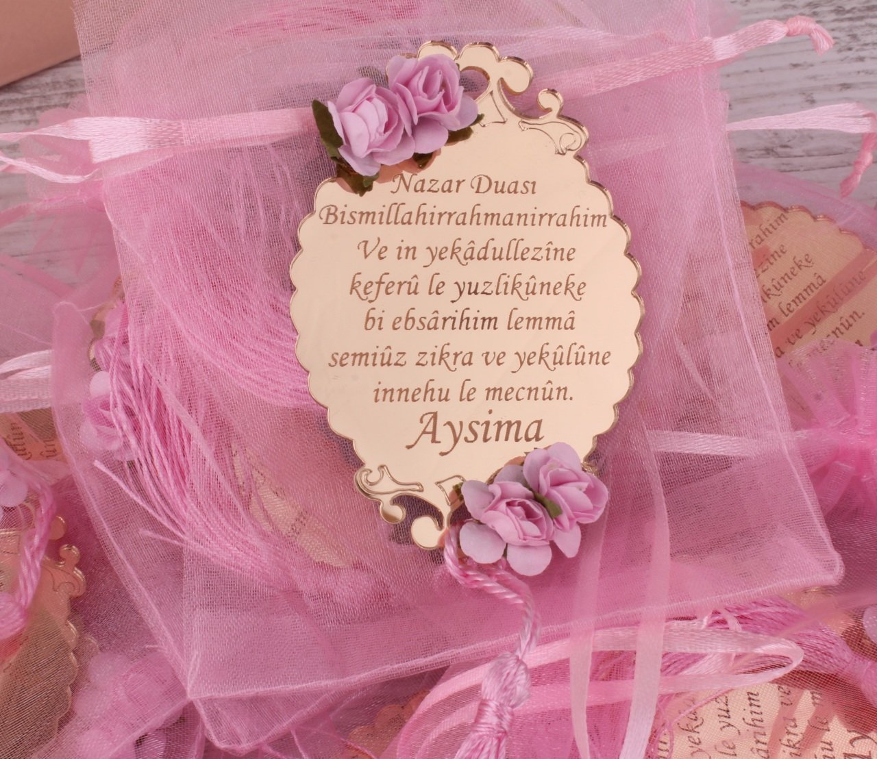 Dualı Aynalı Kız Bebek Magneti