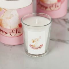 Tavşan Temalı Kız Bebek Mum