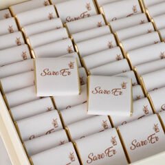 Tavşan Temalı Çikolata ve Mika Mum