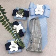 Ayıcık Temalı Standlı Kutuda Erkek Bebek Çikolatası