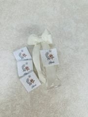 Ayıcık Temalı Dikdörtgen Kutuda Erkek Bebek Çikolatası