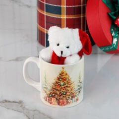 Yılbaşı Temalı Hediyelik Silindir Kutu