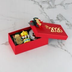 Yılbaşı Temalı Hediyelik Dikdörtgen Kutu
