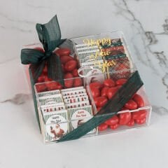 Yılbaşı Temalı Hediyelik Pleksi Kutu