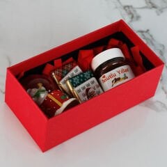 Yılbaşı Temalı Hediyelik Dikdörtgen Kutu