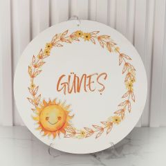 Güneş Temalı Çikolata , Magnet ve Kapı Süsü