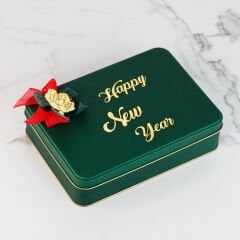 Yılbaşı Temalı Hediyelik Metal Kutu