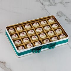 Yılbaşı Temalı Hediyelik Metal Kutu