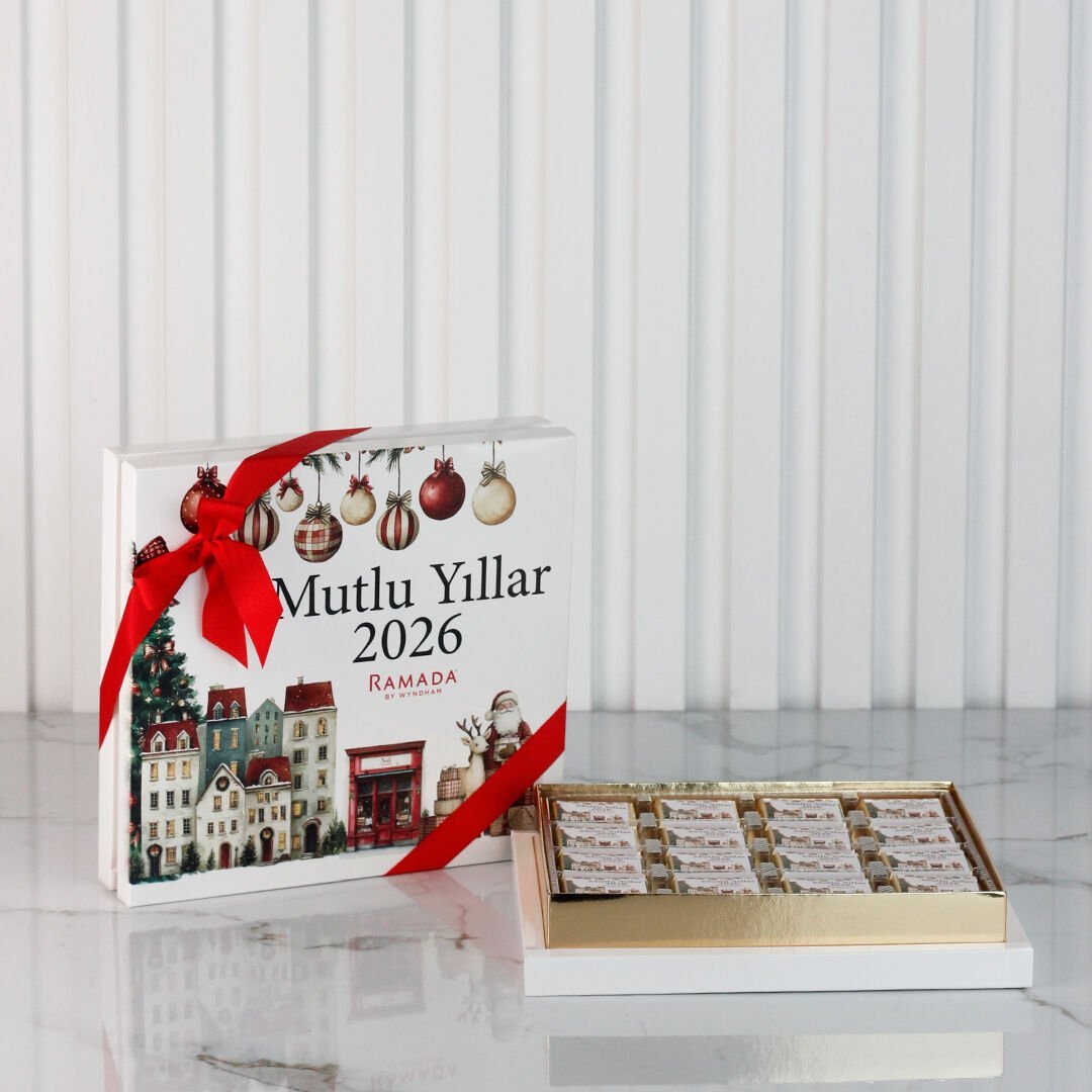 Yılbaşı Temalı Hediyelik Karton Kutu