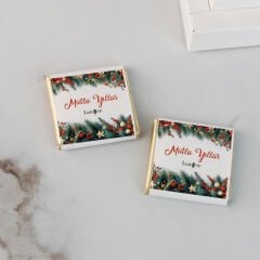 Yılbaşı Temalı Hediyelik Karton Kutu