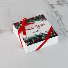 Yılbaşı Temalı Hediyelik Karton Kutu