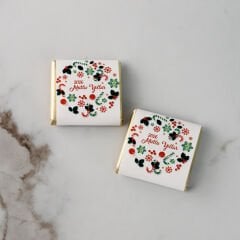 Yılbaşı Temalı Hediyelik Metal Kutu