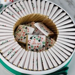 Yılbaşı Temalı Hediyelik Metal Kutu