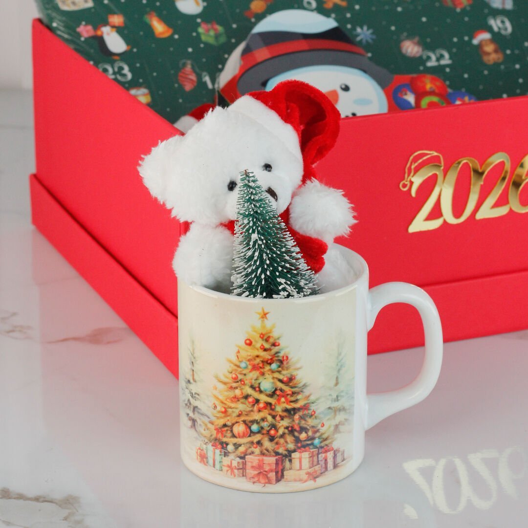 Yılbaşı Temalı Hediyelik Dikdörtgen Kutu