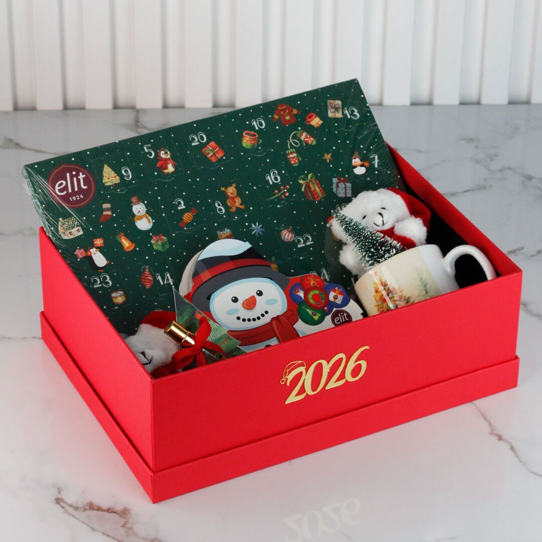 Yılbaşı Temalı Hediyelik Dikdörtgen Kutu