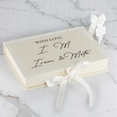 Dikdörtgen Kutuda Nişan Çikolatası