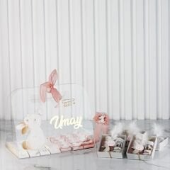 Tavşan Temalı Çikolata ve Hediyelik Kutu