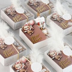 Ayıcık Temalı Pleksi Magnet ve Atlı Karınca