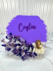 Peri Temalı Kız Bebek Kapı Süsü