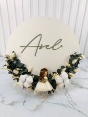 Peri Temalı Kız Bebek Kapı Süsü