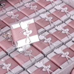 Balerin Temalı Standlı Kutuda Kız Bebek Çikolatası