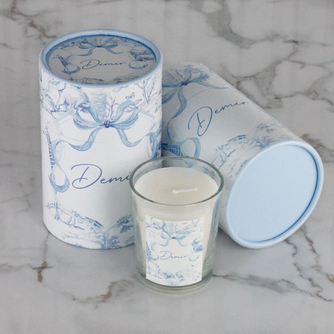 Hayvan Temalı Erkek Bebek Mum