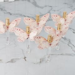 Kelebek Temalı Kız Bebek Kolonya Şişesi