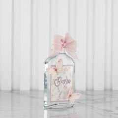 Kelebek Temalı Çikolata, Çerçeveli Kapı Süsü, Kolonya Şişesi ve  Kalem Kolonya