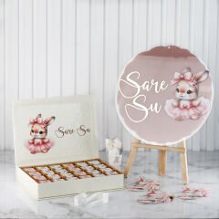 Tavşan Temalı Çikolata, Kapı Süsü ve Kolonya