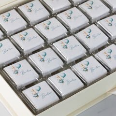 Tavşan Temalı Çikolata, Ledli Kapı Süsü, Kolonya Şişesi ve Hediyelik Setleri