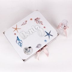 Deniz Yıldızı Temalı Standlı Kutuda Kız Bebek Çikolatası