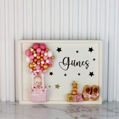 Balon Temalı Çikolata ve Kapı Süsü