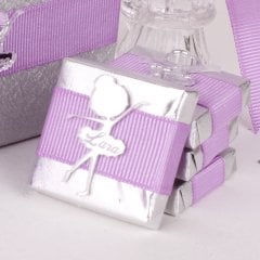 Balerin Temalı Standlı Kutuda Kız Bebek Çikolatası