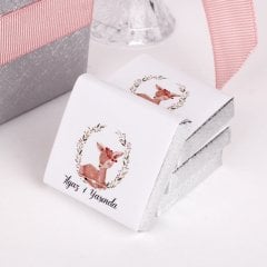 Ceylan Temalı Standlı Kutuda Kız Bebek Çikolatası